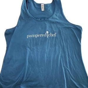 Women’s Plus Size Pampered Chef Razorback Tank 3x